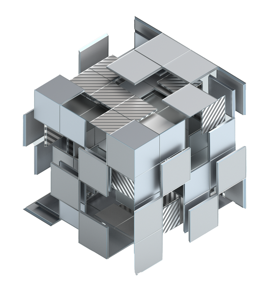 cubo deconstruido